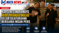 Kapolres Indramayu AKBP Prianggo Malau Gelar Silaturahmi Bersama Insan Pers